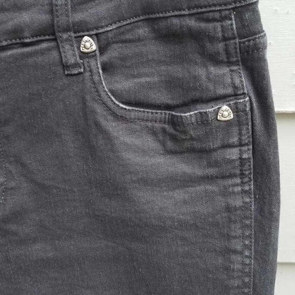 Kut from the Kloth Black Dakota Ankle Skinny Jeans size 10 - Picture 9 of 13